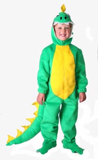 Traje para niños carnaval dinosaurio