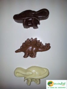 "dinosaurios de chocolate"