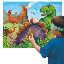 Juego para fiesta dinosaurios