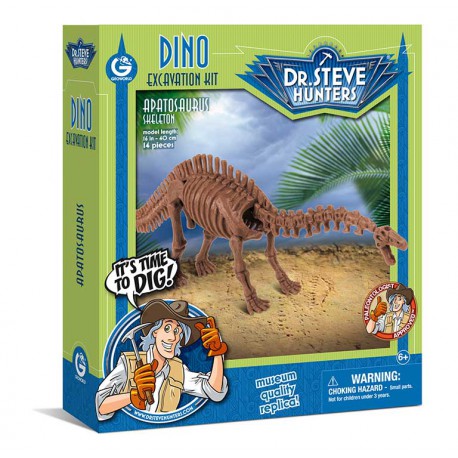 Dino Excavacion Kit Apatosaurus Geoworld