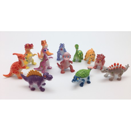 Coleccion Dinosaurios infantiles 12 piezas