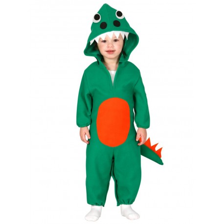 Disfraz de dinosaurio feroz para bebe 6-12 meses