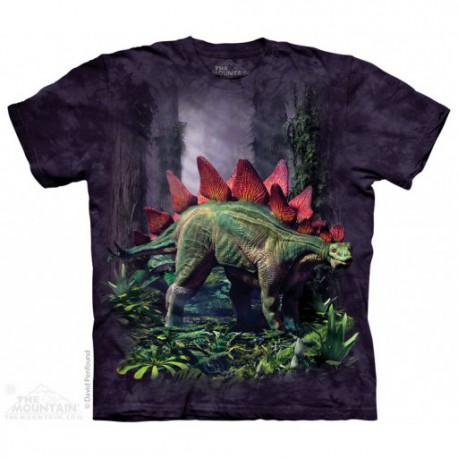 Camiseta infantil de dinosaurios The Mountain Estegosaurio