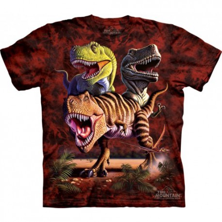 Camiseta Niño The Mountain T-rex Collage