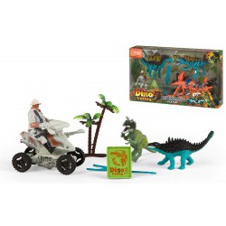 Set Dinosaurios y vehiculo