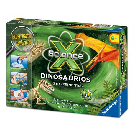 Juego cientifico de dinosaurios