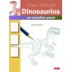 Como dibujar Dinosaurios en sencillos pasos
