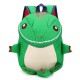 Mochila dinosaurio verde