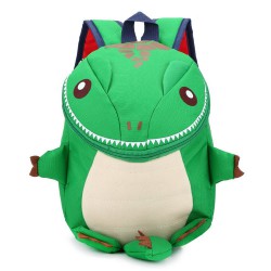 Mochila dinosaurio verde