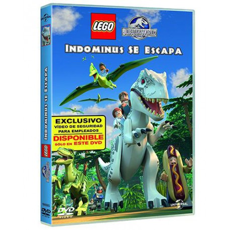 LEGO JURASSIC WORLD: INDOMINUS SE ESCAPA