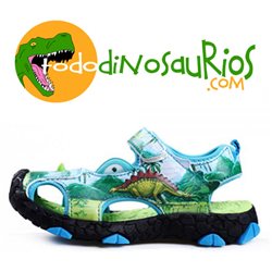 Dinosoles Sandalia Animation Stegosaurio