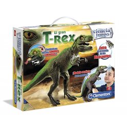 T-rex con luces y sonidos