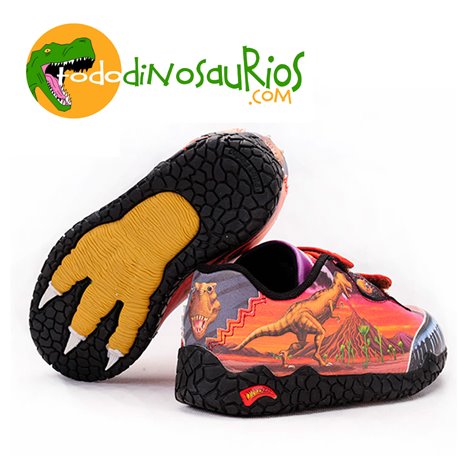 Zapatillas de Dinosaurio Tiranosaurio luz