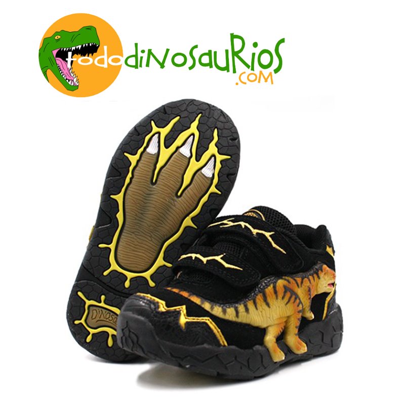 Zapatillas de Dinosaurio Tiranosaurio luz