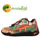 Zapatillas deportivas de Dinosaurio Anquilosaurio con luz