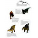 Pack de Figuras de Dinosario Wild Republic NAtional Museum