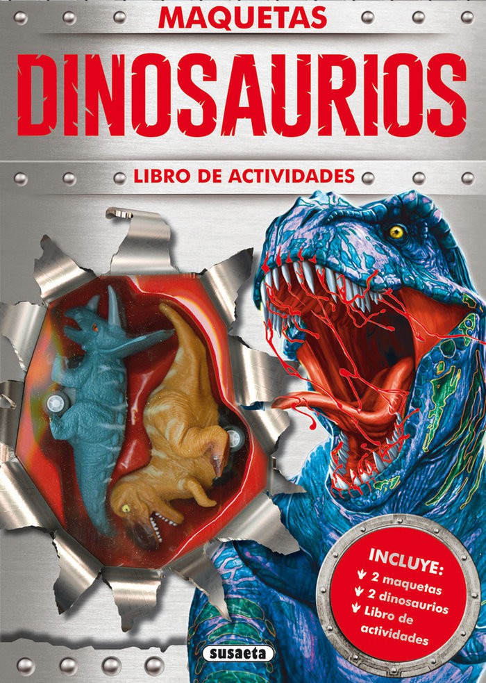 Maquetas Dinosaurios Libro de Actividades