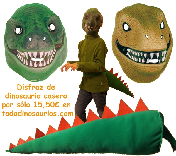 disfraz de dinosaurio